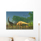 Spinophorosaurus Dinosaurs Grazing Inhabited Wall Decal