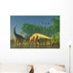Spinophorosaurus Dinosaurs Grazing Inhabited Wall Decal