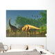 Spinophorosaurus Dinosaurs Grazing Inhabited Wall Decal