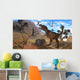 Tyrannosaurus Rex Attempts to Wall Decal