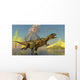 Yangchuanosaurus Dinosaurs Running across Wall Decal