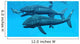 Leedsichthys Fish about to Wall Decal