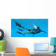 Liopleurodon Reptile Hunting Ichthyosaurus Wall Decal