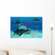 Group Large Ichthyosaurus Marine Wall Decal