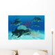 Group Large Ichthyosaurus Marine Wall Decal