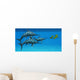 Group Fast Swimming Eurhinosaurus Wall Decal