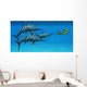 Group Fast Swimming Eurhinosaurus Wall Decal