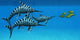 Group Fast Swimming Eurhinosaurus Wall Decal