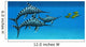 Group Fast Swimming Eurhinosaurus Wall Decal
