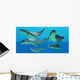 Group Xenacanthus Prehistoric Sharks Wall Decal