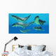 Group Xenacanthus Prehistoric Sharks Wall Decal
