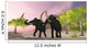 Two Woolly Mammoths Searching Wall Decal