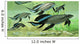 Group Scaumenacia Lobe-finned Fish Wall Decal Design 1