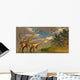 Diplodocus Dinosaurs Mating Ritual Wall Decal