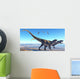 Two Allosaurus Dinosaurs Look Wall Decal