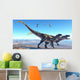 Two Allosaurus Dinosaurs Look Wall Decal