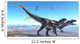 Two Allosaurus Dinosaurs Look Wall Decal