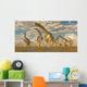 Hypsilophodon and Pteranodon Dinosaurs Wall Decal