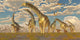 Hypsilophodon and Pteranodon Dinosaurs Wall Decal