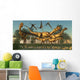 Pack Dilophosaurus Dinosaurs Hunting Wall Decal