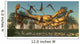 Pack Dilophosaurus Dinosaurs Hunting Wall Decal