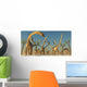 Herd Diplodocus Dinosaurs Wall Decal