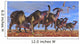Herd Parasaurolophus Dinosaurs Searching Wall Decal