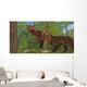 Two Saber-toothed Cats Search Wall Decal