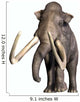 Columbian Mammoth Wall Decal Design 1