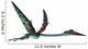 Quetzalcoatlus Predatory Pterosaur Wall Decal