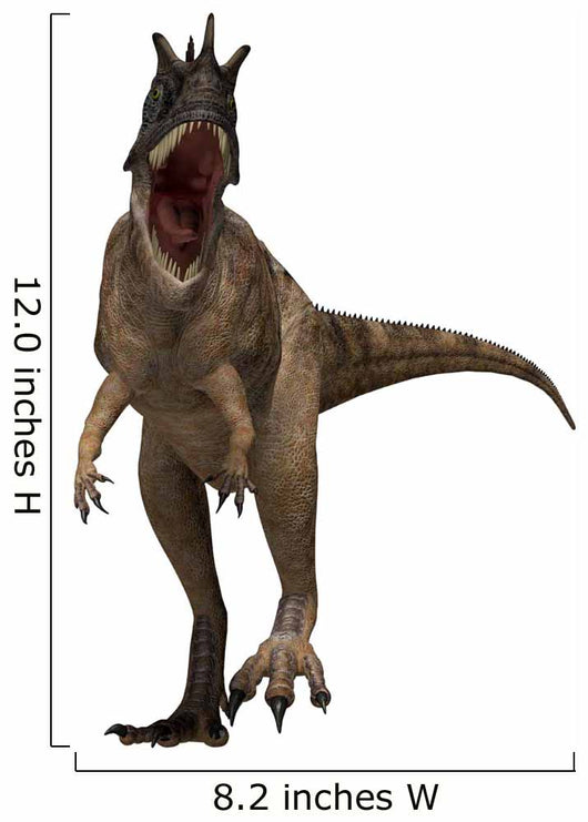 Ceratosaurus Dinosaur from Jurassic Wall Decal Design 2