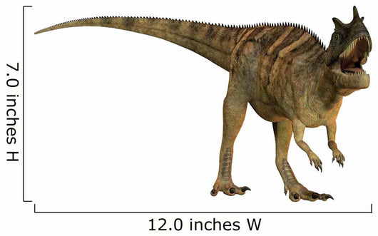 Ceratosaurus Dinosaur from Jurassic Wall Decal Design 1