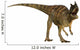 Ceratosaurus Dinosaur from Jurassic Wall Decal Design 1