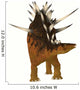 Kentrosaurus Dinosaur from Jurassic Wall Decal Design 2