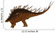 Kentrosaurus Dinosaur from Jurassic Wall Decal Design 1