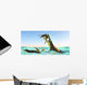 Kronosaurus Attacks Pod Dolichorhynchops Wall Decal