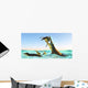 Kronosaurus Attacks Pod Dolichorhynchops Wall Decal