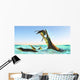 Kronosaurus Attacks Pod Dolichorhynchops Wall Decal