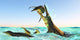 Kronosaurus Attacks Pod Dolichorhynchops Wall Decal