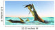 Kronosaurus Attacks Pod Dolichorhynchops Wall Decal