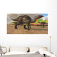 Camptosaurus Dinosaurs Visit Pond Wall Decal