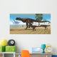 Carnotaurus Mother Brings Her Wall Decal