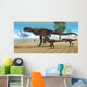 Carnotaurus Mother Brings Her Wall Decal