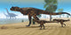 Carnotaurus Mother Brings Her Wall Decal