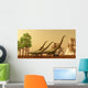 Herd Mamenchisaurus Dinosaurs Migrate Wall Decal