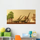 Herd Mamenchisaurus Dinosaurs Migrate Wall Decal