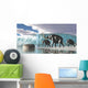 Herd Woolly Mammoths Encounter Wall Decal