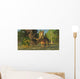 Pentaceratops Dinosaur Ambles among Wall Decal
