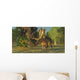 Pentaceratops Dinosaur Ambles among Wall Decal