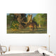 Pentaceratops Dinosaur Ambles among Wall Decal
